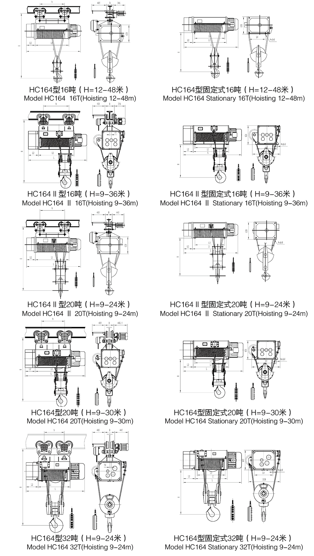 HC型电动葫芦-- 河南省矿山起重机有限公司