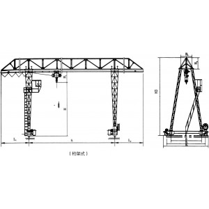 桁架式门式起重机